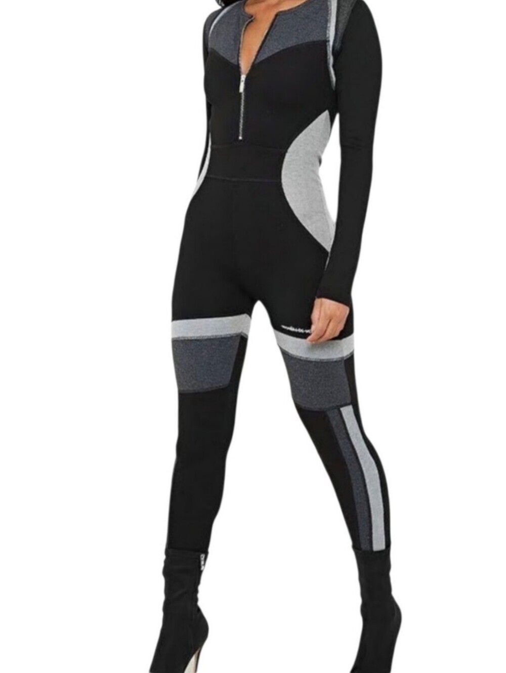 Colorblock Jumpsuit Maniere De Voir